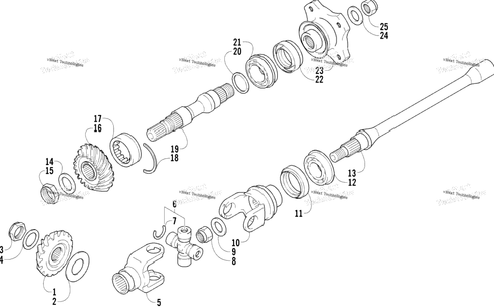 Secondary Drive Assembly