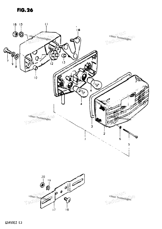 Rear Conbination Lamp