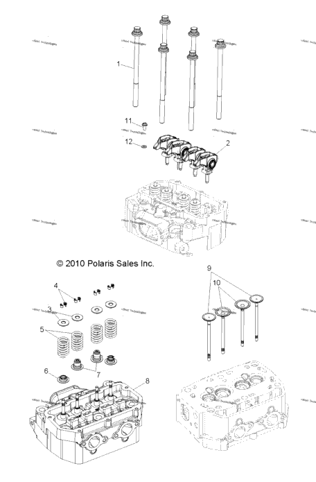 Engine, Cylinder Head & Valves