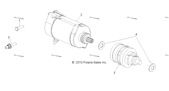 Engine, Starting Motor