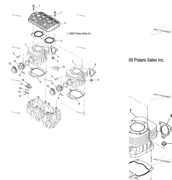 Engine, Cylinder