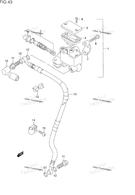 Front Master Cylinder