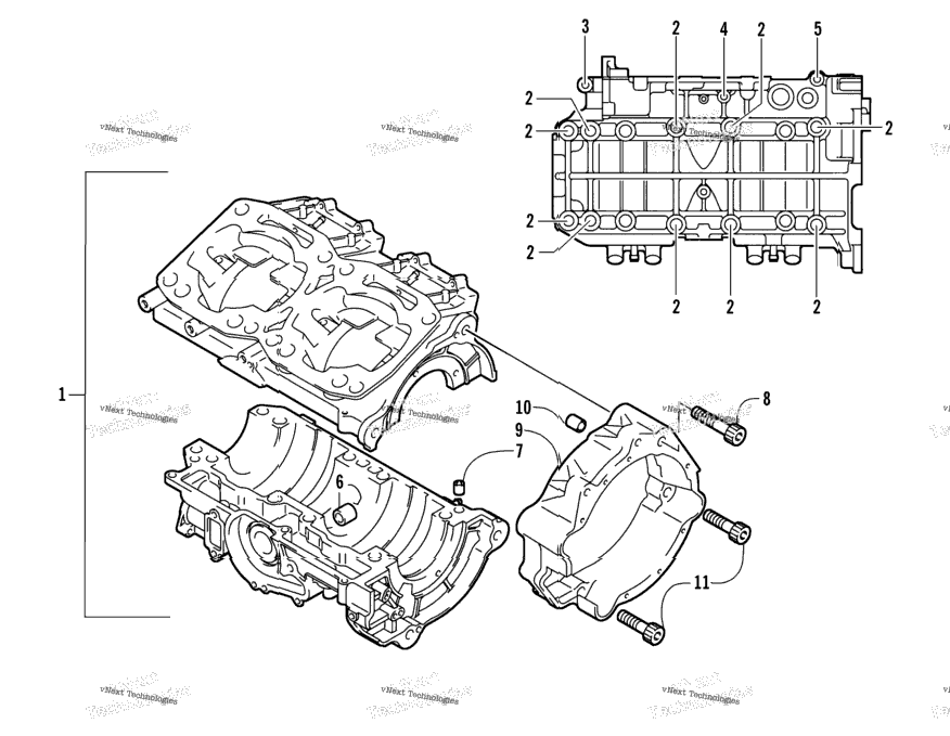 Crankcase Assembly