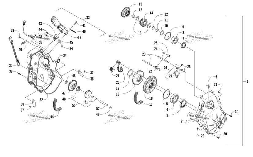 Chain Case Assembly