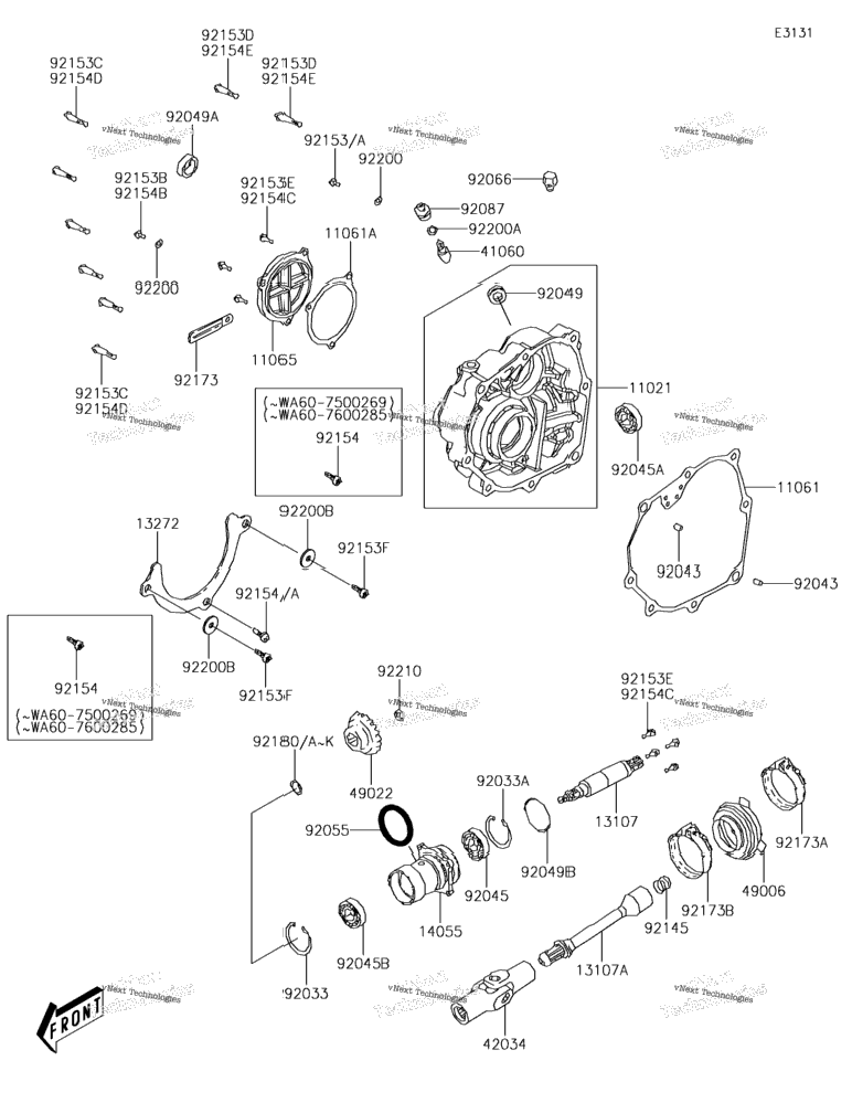 Front Bevel Gear