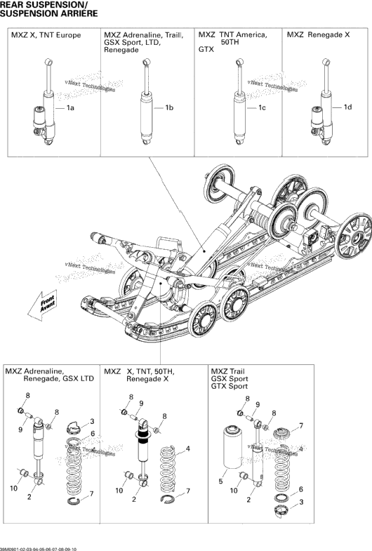 Rear Suspension Shocks