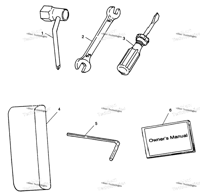 Tool Kit Sl 900 B974091 & Sl 1050