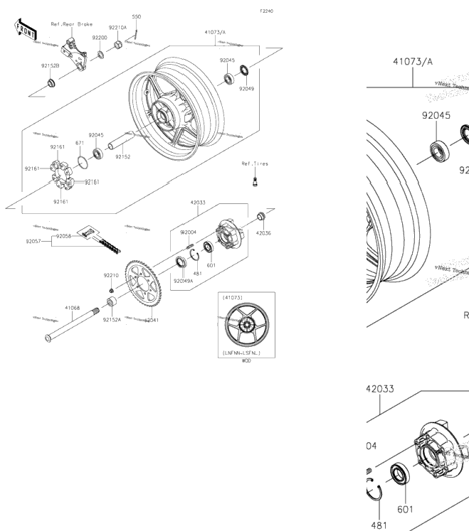 Rear Wheel/Chain