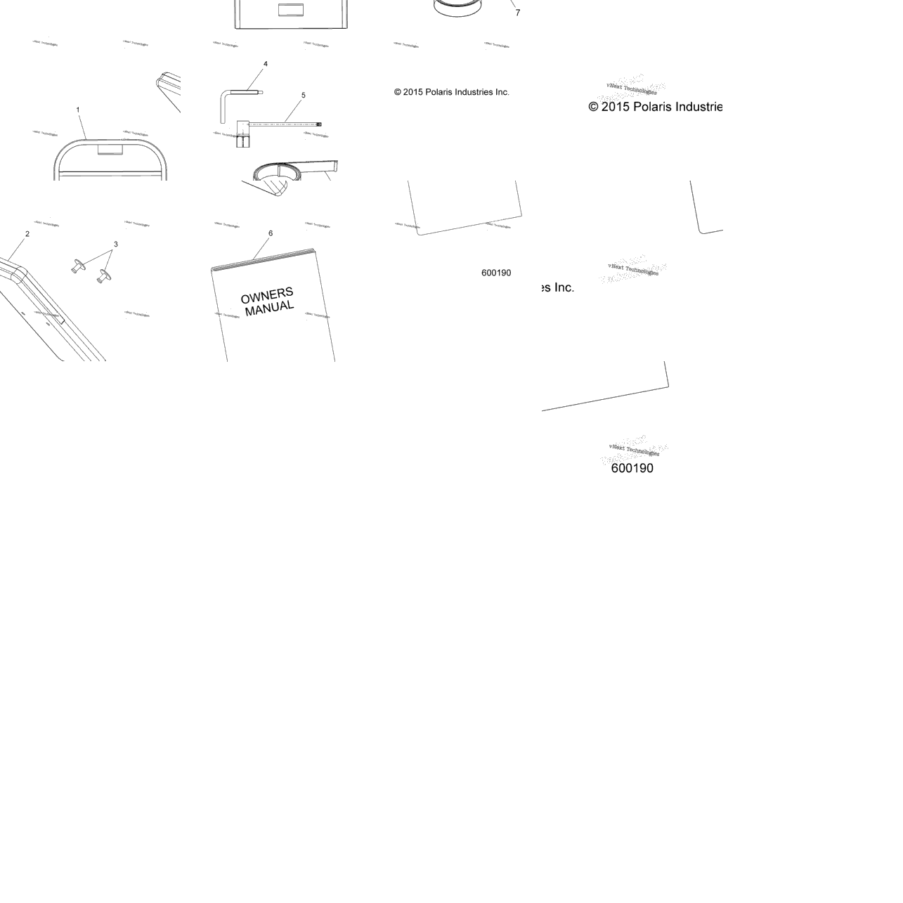 Tools, Tool Kit & Owners Manual All Options