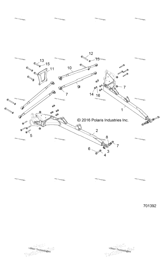 Suspension, Rear Control Arms