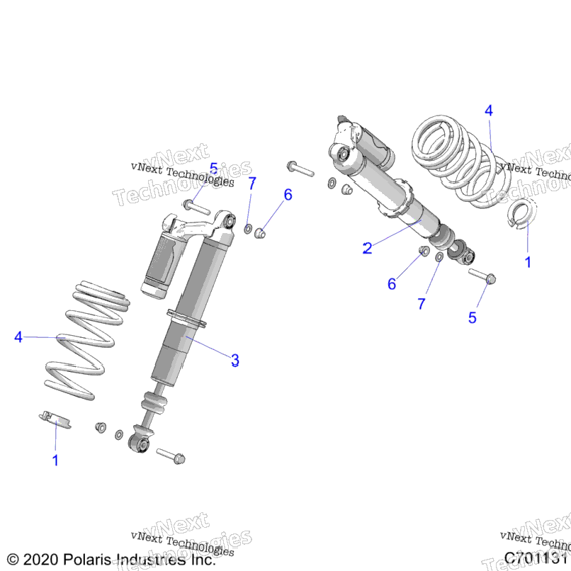Suspension, Front Shock Mounting