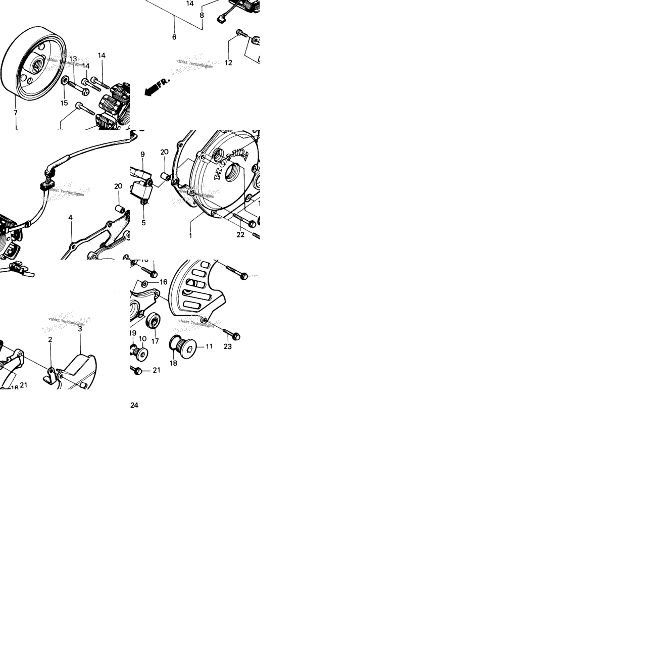 Left Crankcase Cover