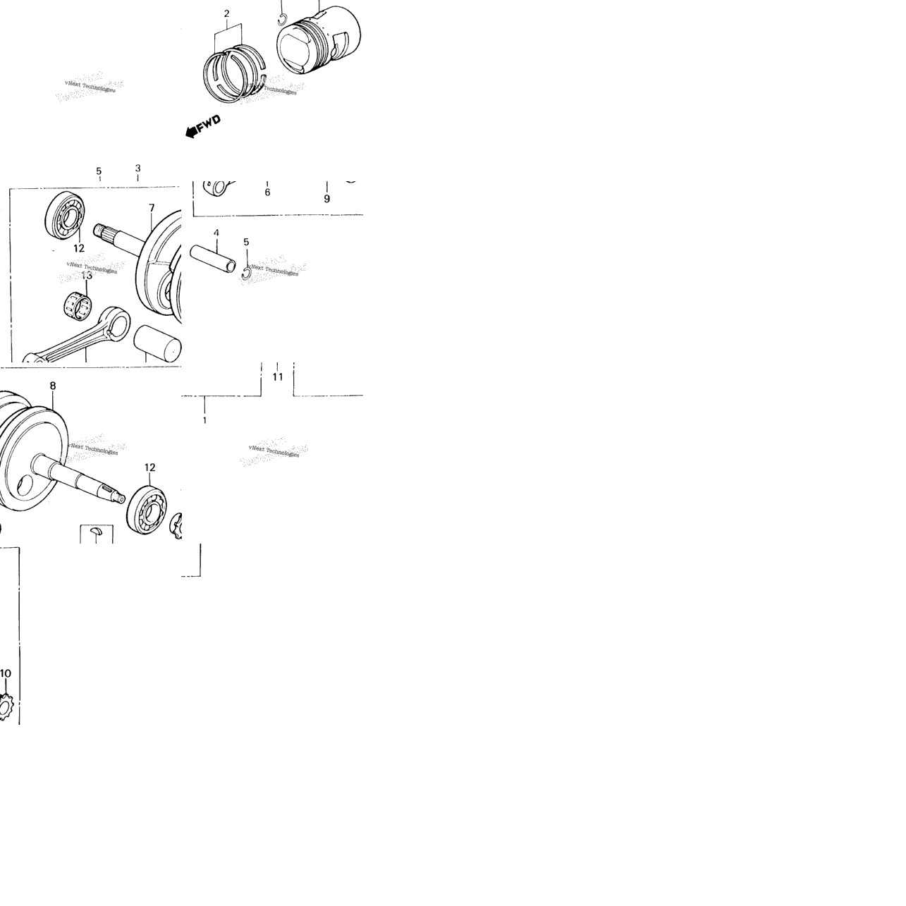 Crankshaft + Piston