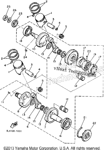 Crankshaft - Piston