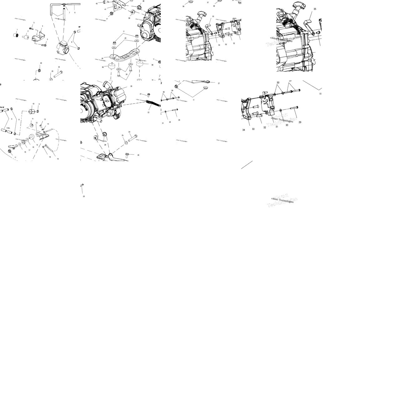 Engine Mounting A00ck42aa
