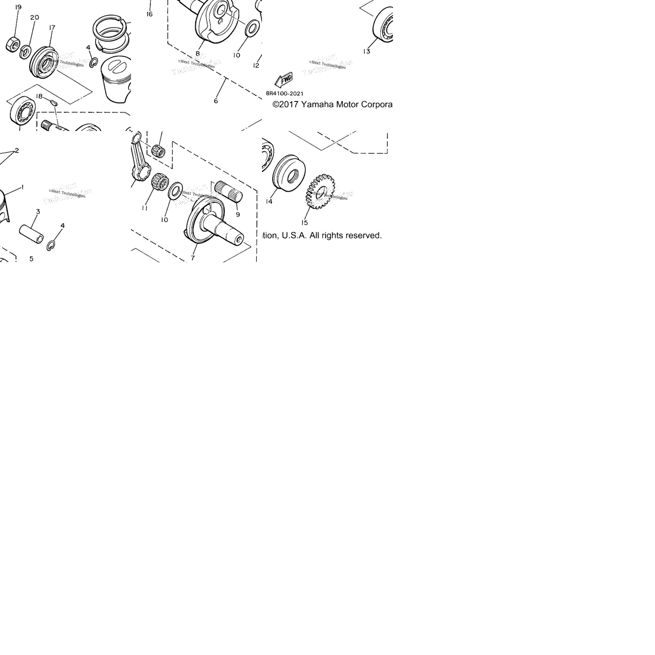 Crankshaft Piston