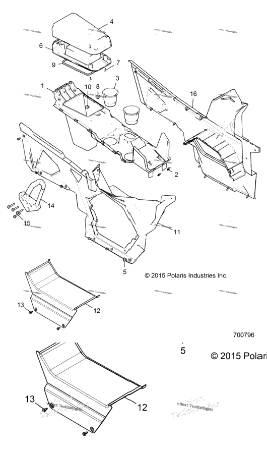 Body, Center Console