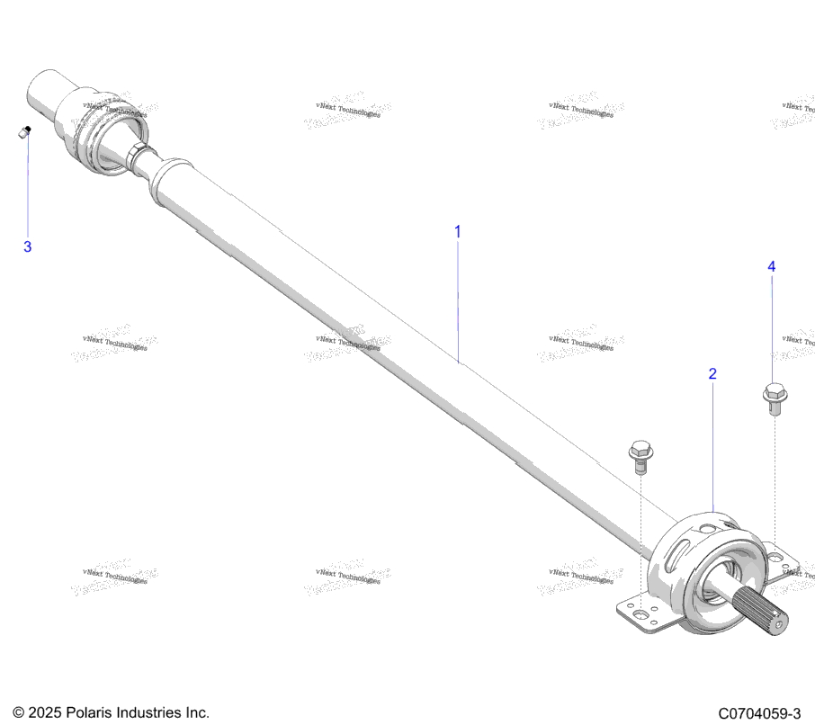 Drive Train, Rear Prop Shaft