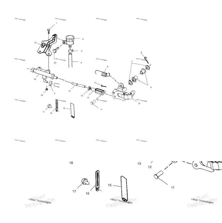 Rear Brake Master Cylinder