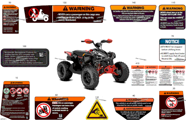 Body - Warning Decals
