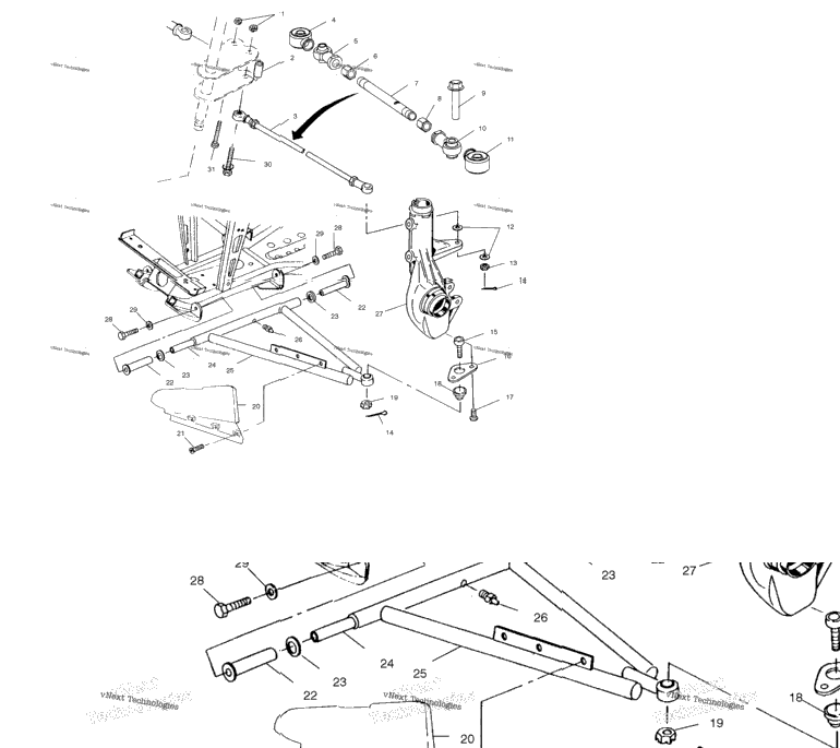 Aarm/Strut Mounting