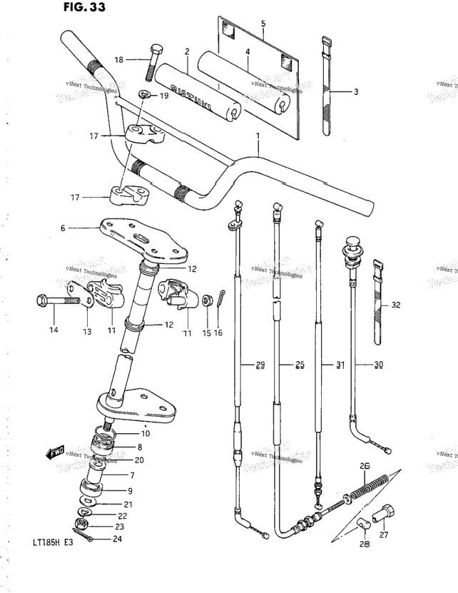 Handlebar - Steering