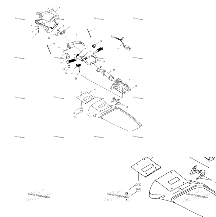Steering W025101c/W025101d