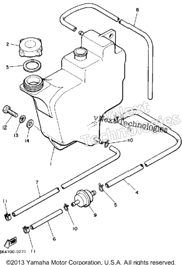 Oil Tank Sr540j