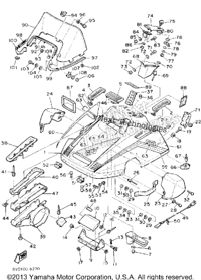 Shroud - Windshield Sr540j