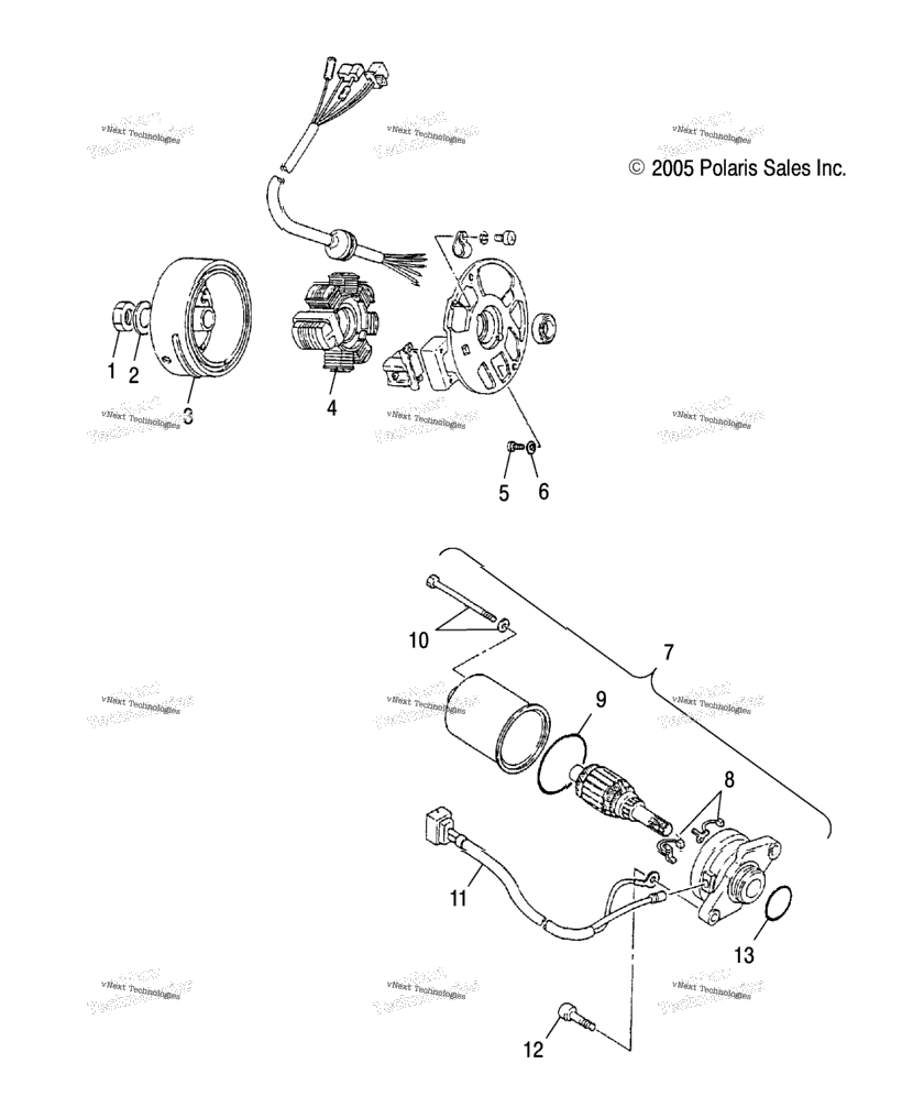 Generator/Starting Motor /Cb/Cc/Cd