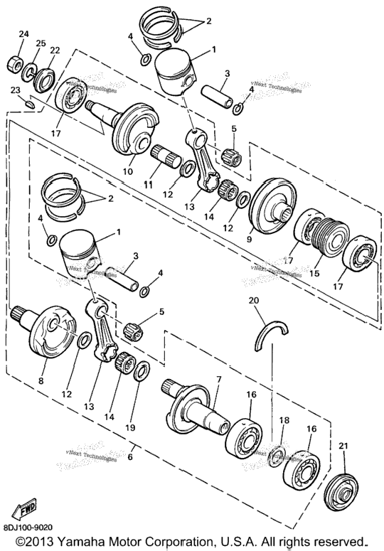 Crankshaft Piston