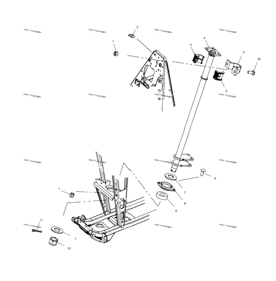 Steering Post