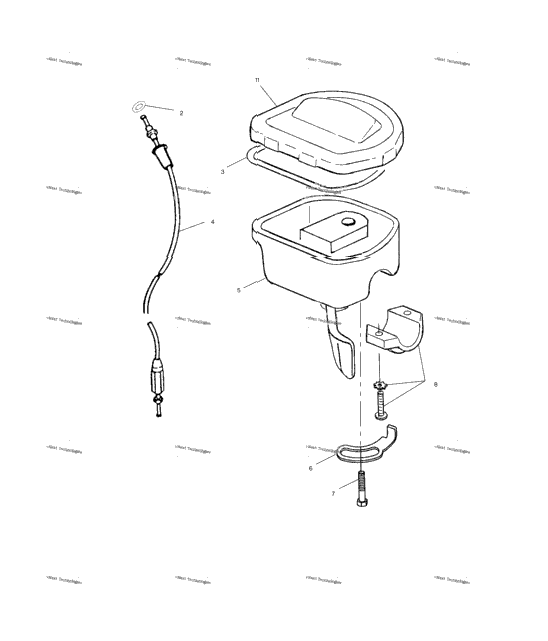 Controls Throttle Asm/Cable