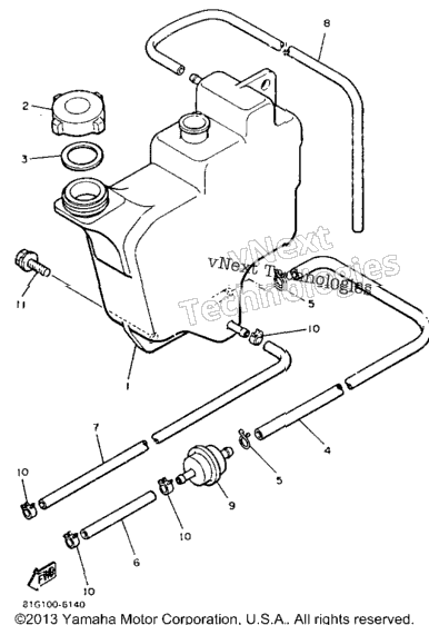 Oil Tank Sr540k