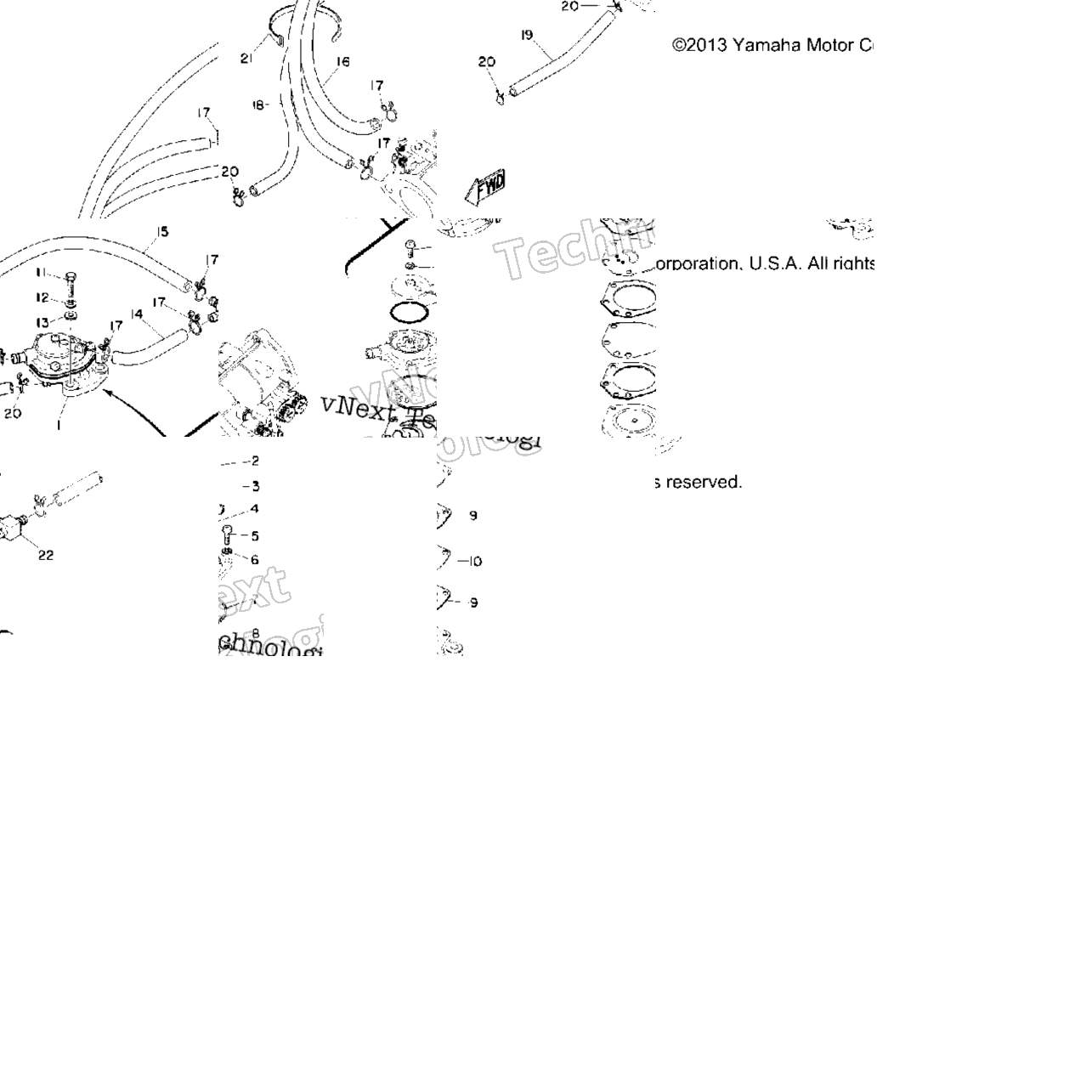 Fuel Pump - Piping
