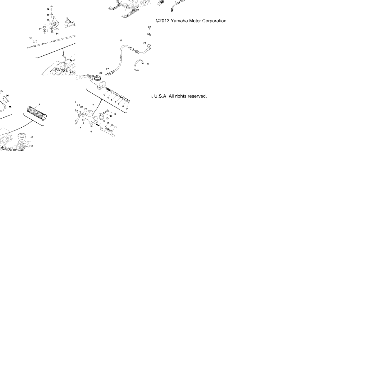 Master Cylinder - Wire
