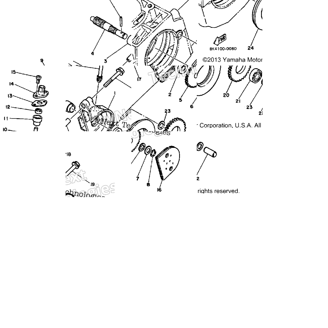 Pump Drive - Gear
