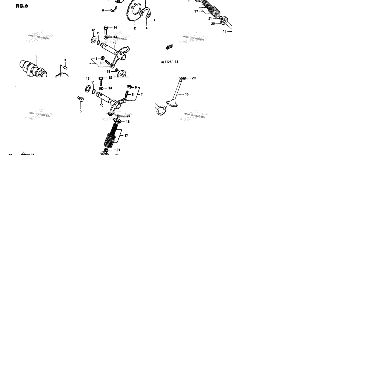 Cam Shaft - Valve