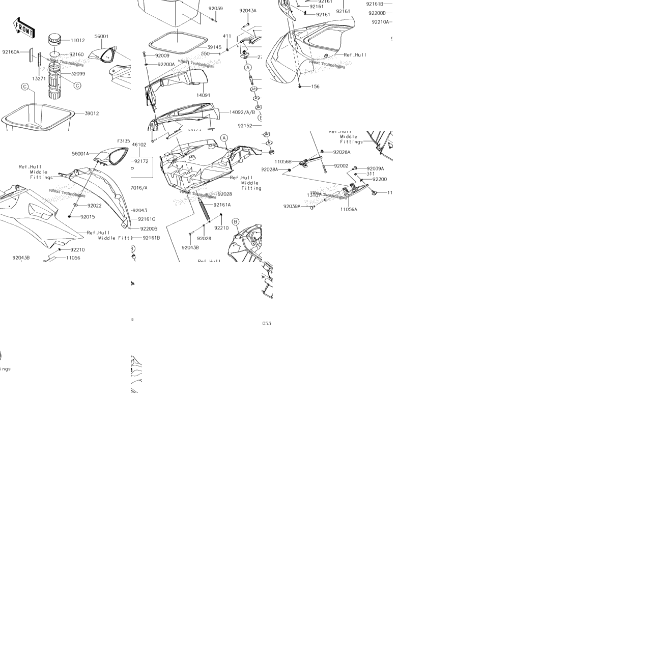 Hull Front Fittings