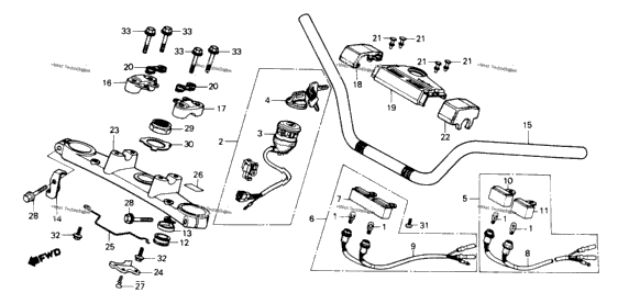Handlebar + Top Bridge