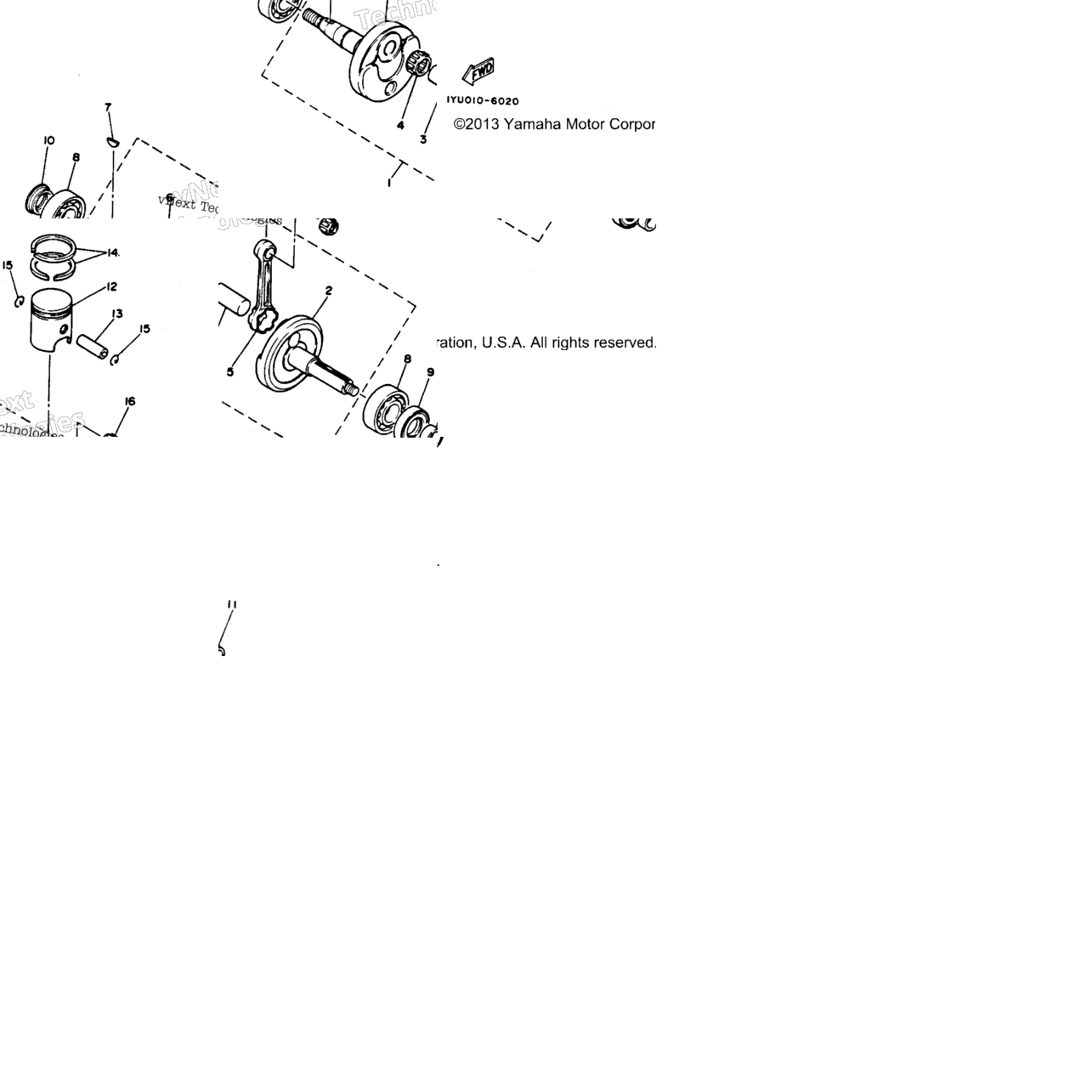 Crankshaft - Piston