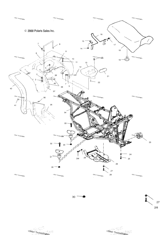 Rear Cab & Seat