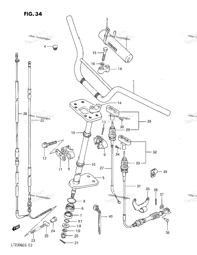 Handlebar - Steering