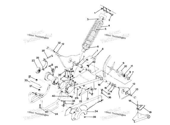 Swing Arm Weldment 4X6updated 4/89 (49173717370026)