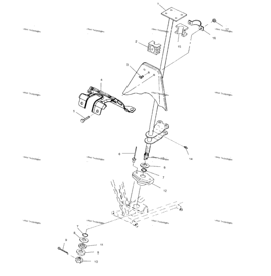 Steering Post