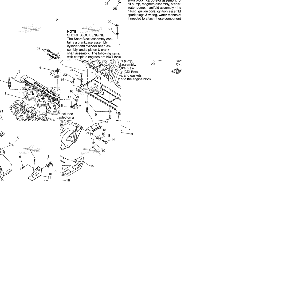 Engine Mounting Sl 650