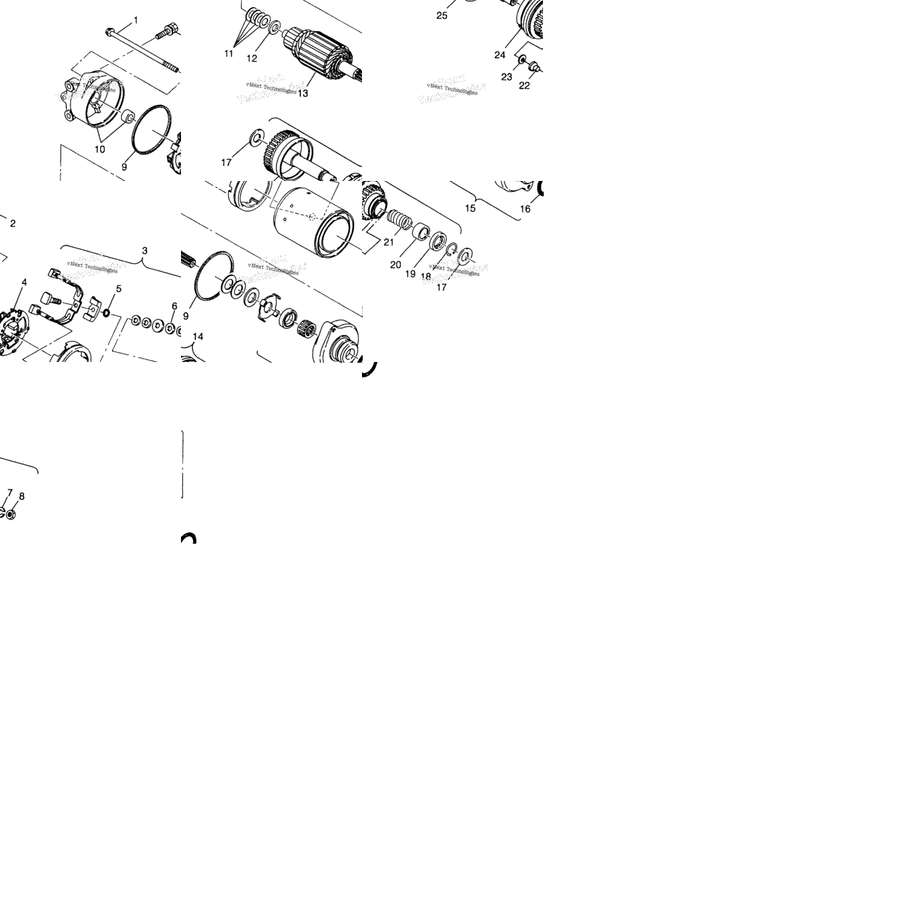 Starting Motor I984673