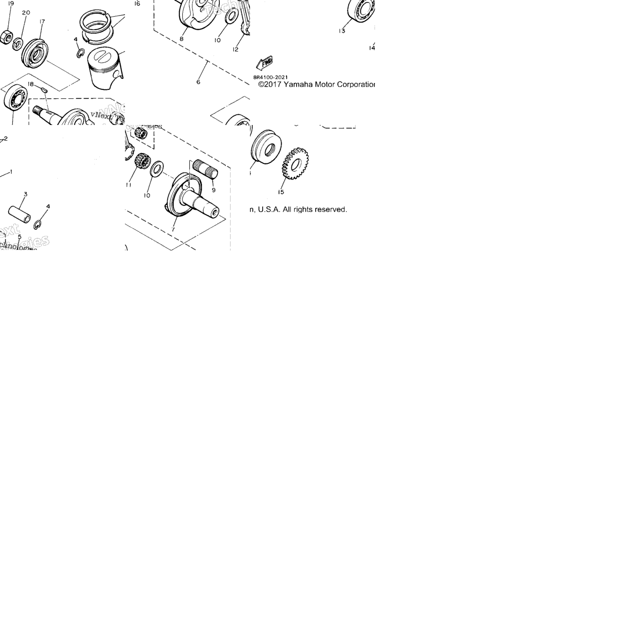 Crankshaft Piston