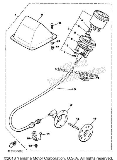 Speedometer Kit (Alternate Part) Et340tj