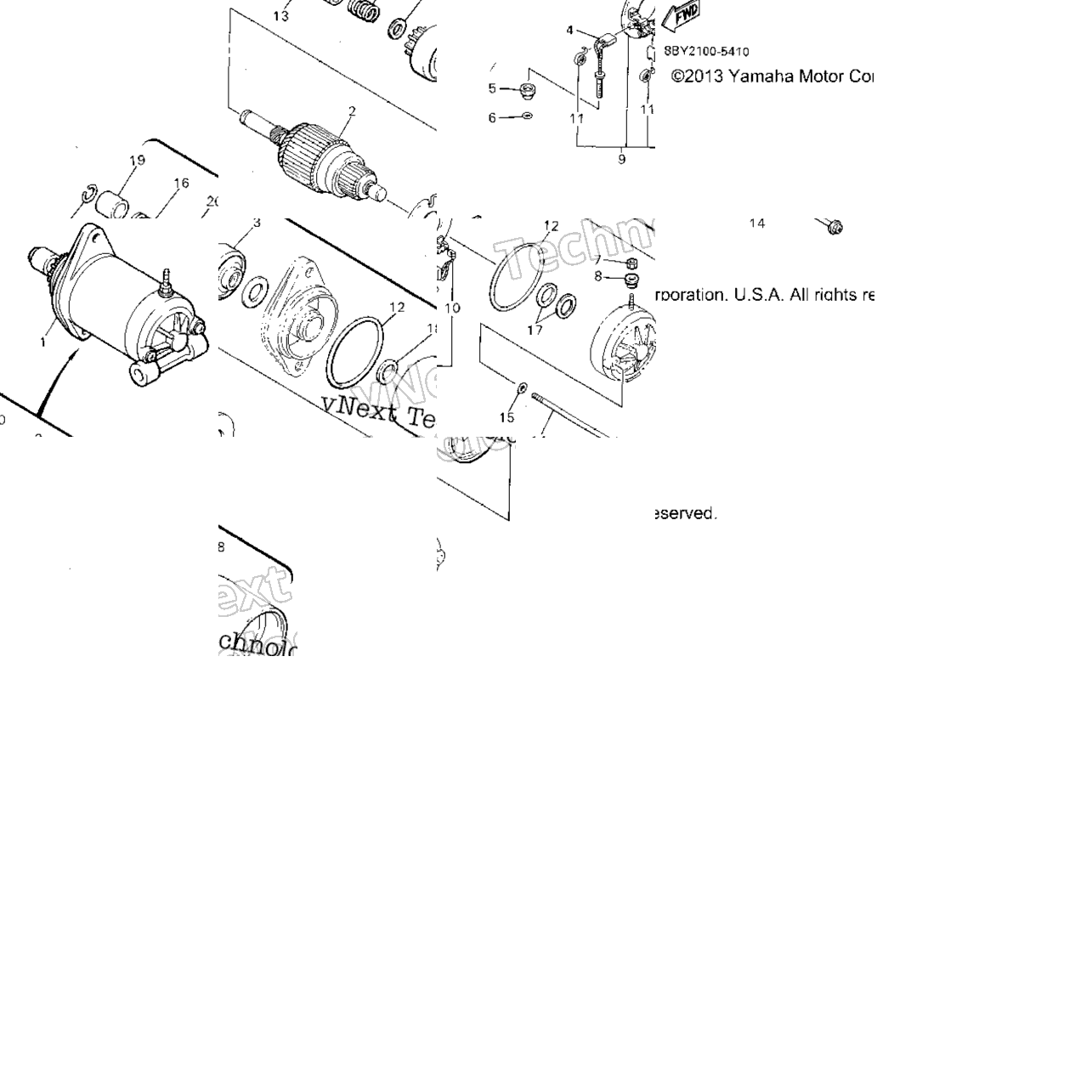 Alternate Starting Motor